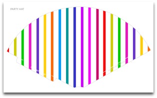 party hat template,party hats,party hat pattern,striped party hat,candy color party hat,birthday party hats,party decoration ideas,kids birthday party suppplies,birthday party decoration,cone shape