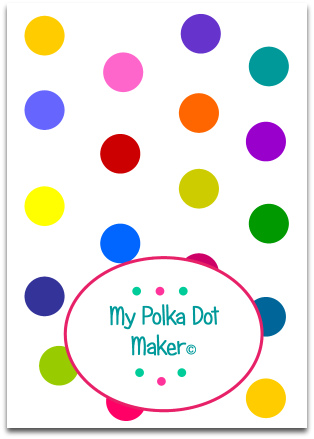polka dot ppt template