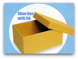 shoe box for craft toolbox for kids