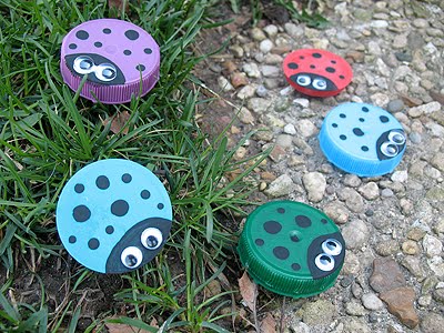 Bottle Cap Ladybug Bottle Cap Ladybug