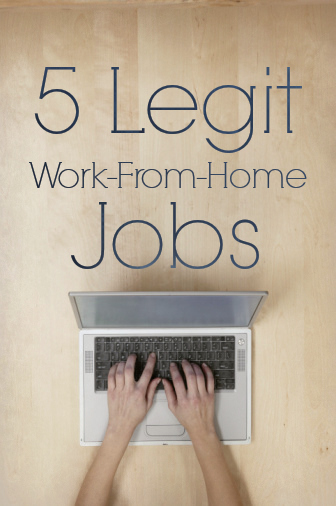 legit work from home jobs no money down