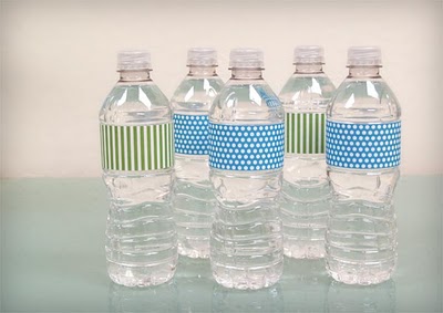 Water Bottle Labels DIY