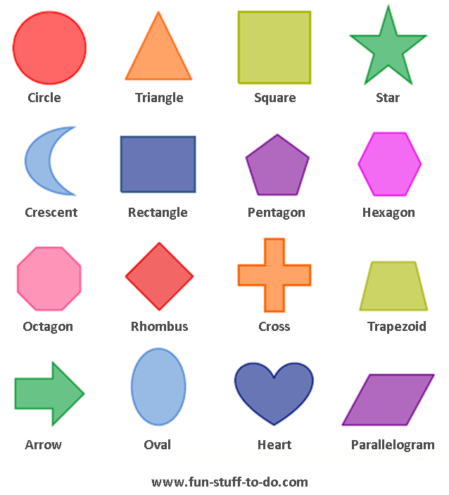 geometric shapes worksheets