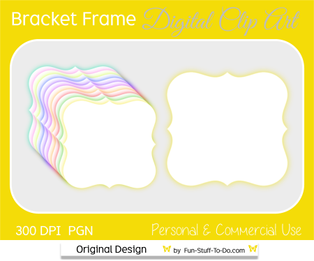 glow bracket frame