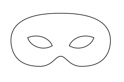 owl mask template