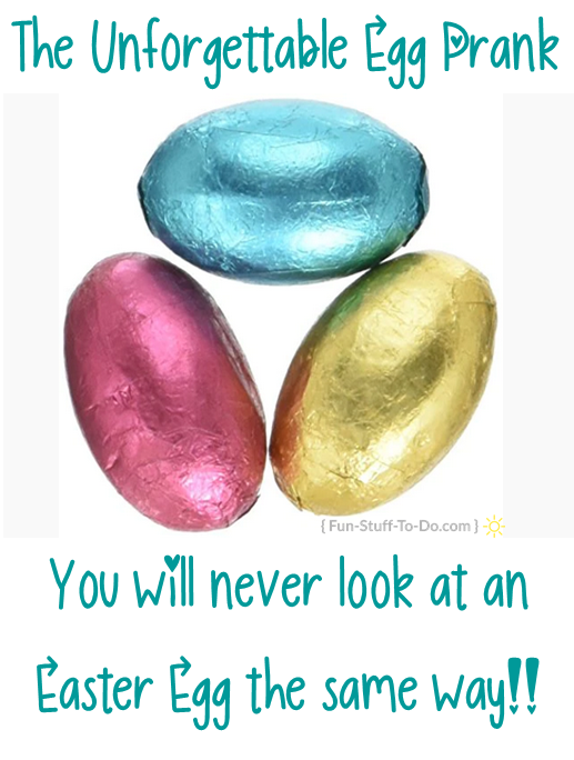 Chocolate Prank For Easter