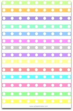 polka dot paper, paper lint, paper ribbon, free borders, free dividers, pastel pink, pastel green, pastel blue, pastel yellow, lavender, 