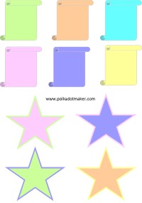 free tags, printable tags, free cards, free labels, pastel colour cards