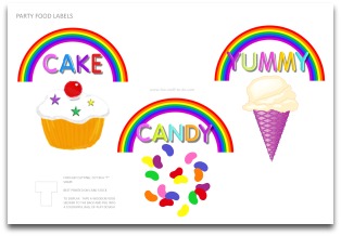 food labels, party labels, party decoration ideas, kids birthday party ideas, party food ideas, party snacks,