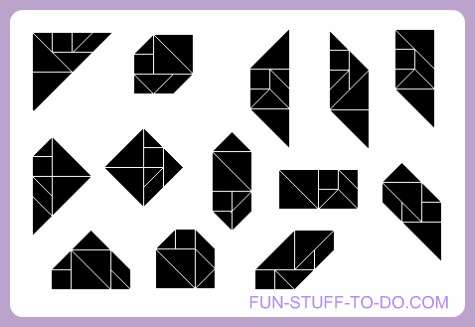 Tangrams Set Of 4 