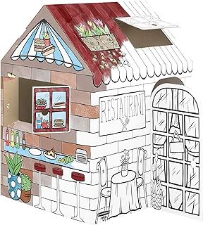 Cardboard-fun-play-restaurant-indoor-outdoor-coloring-painting-cafe-kit