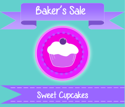 Bakers Cupcake Clipart Example