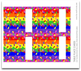 table place cards, free cards, free printable cards, party decorations, party decorating ideas, kids birthday party supplies, 