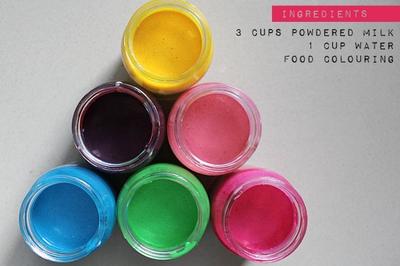 Edible Baby Safe Finger Paint Recipe