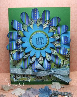 Paper Flower Card