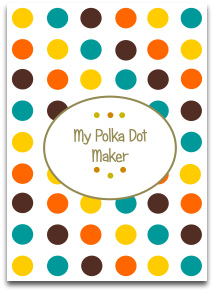 polka dots, modern, trendy, latest modern colors, modern decorations