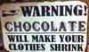 The Seriously Funny Chocolate Warning