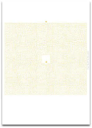 medium maze, simple mazes