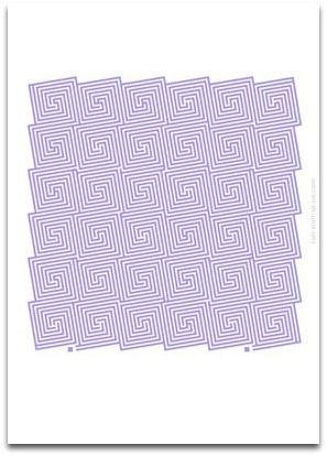 pattern maze