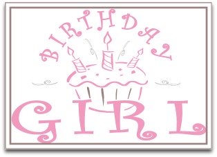 printable birthday girl banner