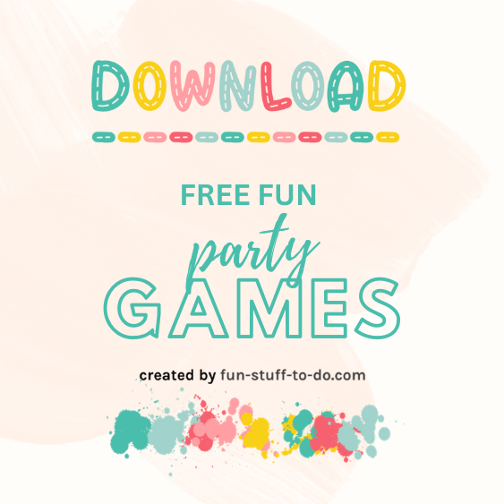 Free and fun party games to print for birthdays, holidays or party fun. Created for kids includes pin and toss games with bees, lady bugs, rainbows and flowers. 