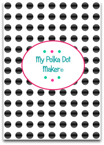 polka dot, pearls, templates, printable, scrapbook paper 