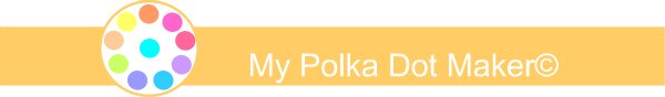 polka dot maker, templates, printables, colors, sizes, color trends 