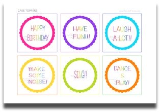 rainbow party decorations fun diy parties and themes free printable birthday party