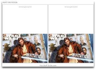 party invitation, free party invitations, printable party invitations, star wars party invitations, party decorations