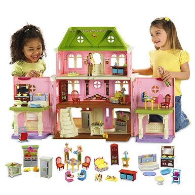 The 5 most popular dollhouses and playhouses have earned their reputation through the fun factor, accessibility, durability, fun components and accessories.