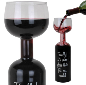 wine glass bottle