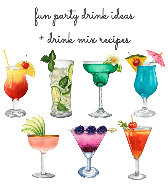 party drink ideas and recipes