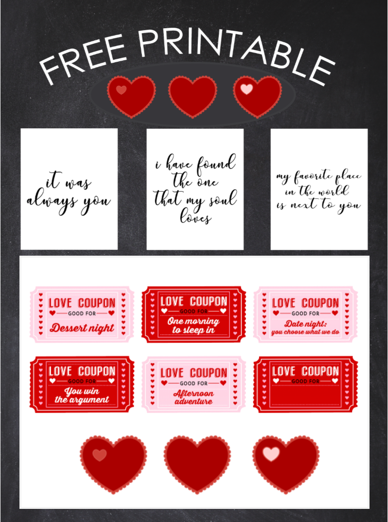 Everyday romantic ideas adds a touch of bliss. Thoughtfulness tips, love & care ideas and romantic activities to include in your love life. Free printable pages.