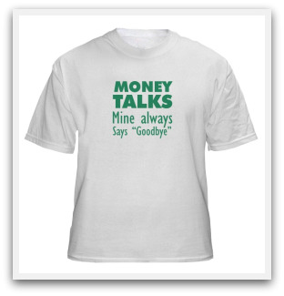 quips about money