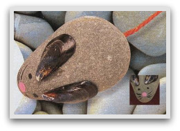 pebble pets, pebble faces, pebble creatures, fun with pebbles, pebble fun, easy crafts, easy crafts for kids, fun ideas