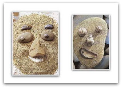 pebble faces, pebble crafts, pebbles, ideas with pebbles, easy crafts, fun crafts, easy crafts for kids, fun ideas