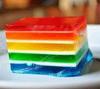 Rainbow Jello Recipe - Party Food!