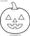 Halloween Jack-O-Lantern Template