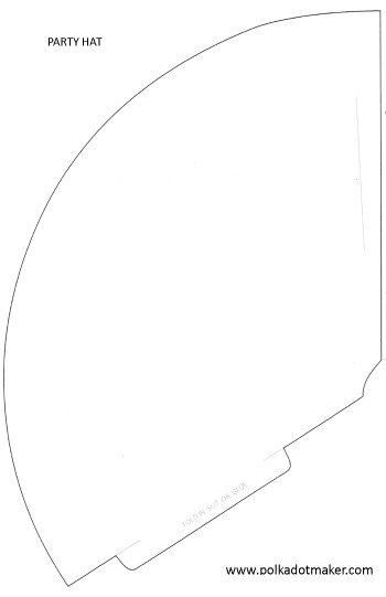 Free Template Fun Stuff To Do Free Template Party Hat Pattern