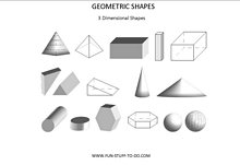 3 dimensional shapes