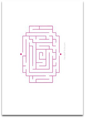 easy maze, simple maze