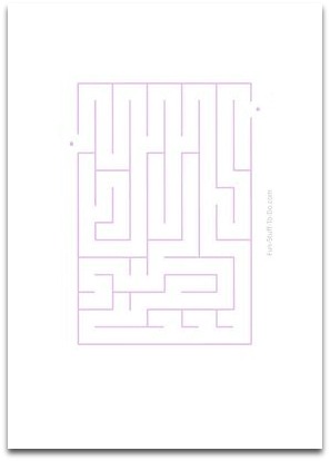 easy maze, simple maze