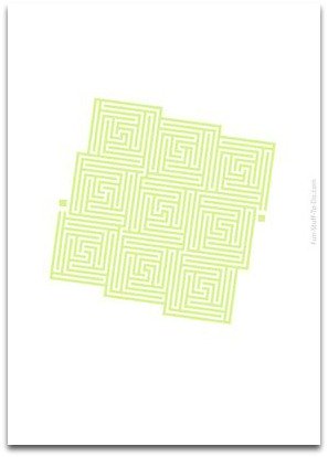 pattern maze