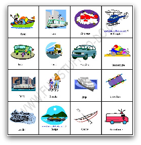 printable travel bingo cards