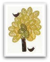 fun potato stamp tree