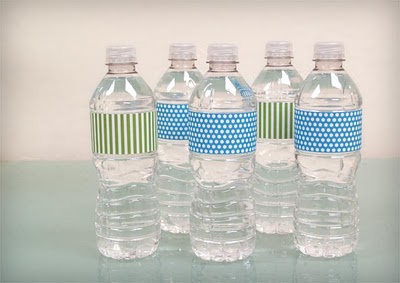 water bottle label template free